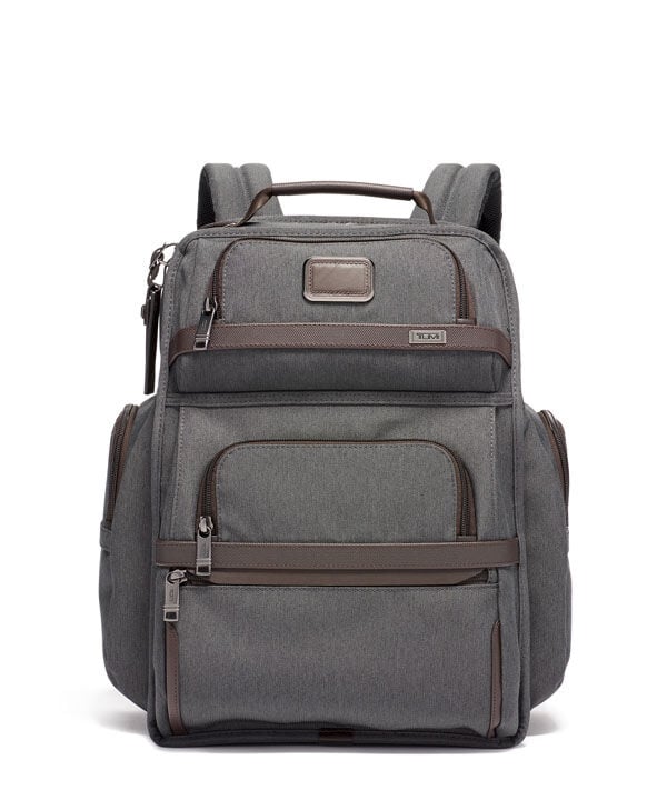 TUMI トゥミ　ALPHA3 ビジネスバッグ　リュック グレー×ブラウン TUMI