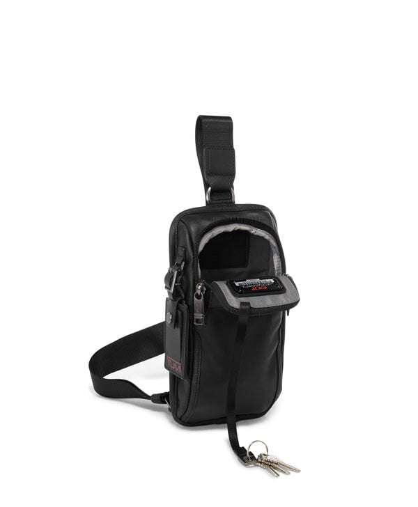 【新品・未使用】TUMI ALPHA 3 ショルダーストラップ付　ビジネス Alpha 3 Compact Sling Black | TUMI Poland