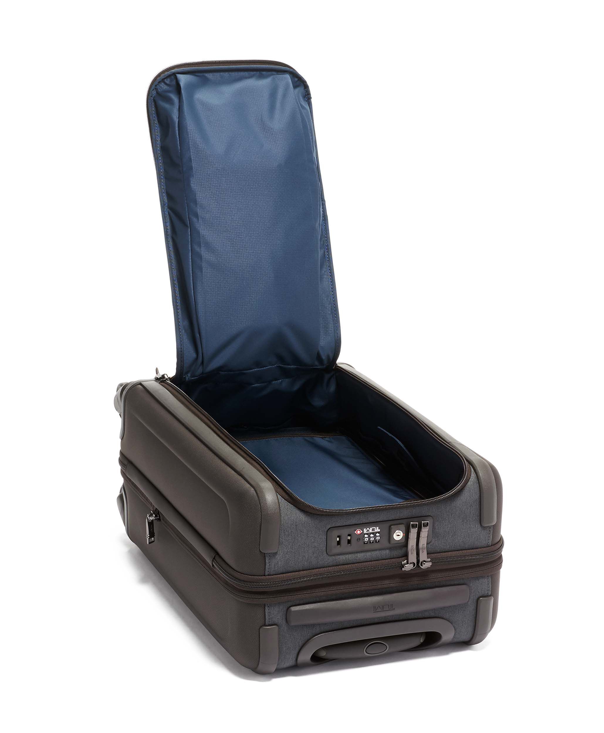 Alpha 3 International Dual Access Expandable Carry-On 56 cm Grey