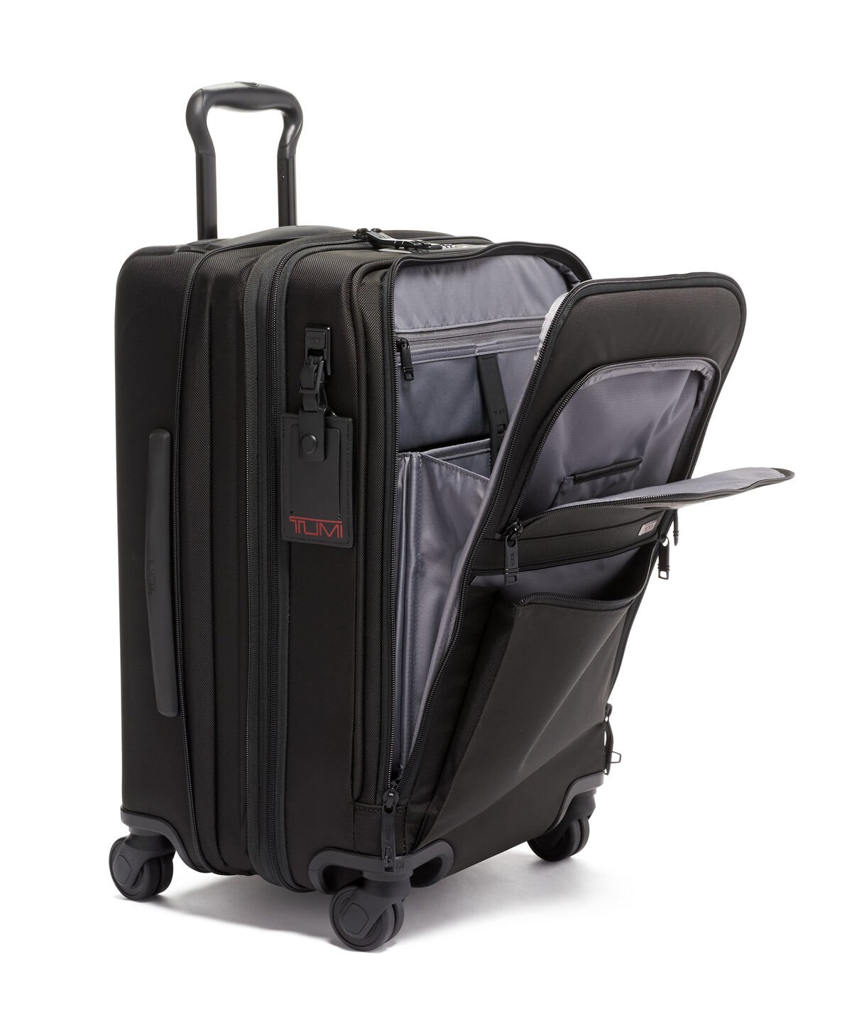 TUMI Alpha 2 INTL OFFICE 4 WHL C/O  Black