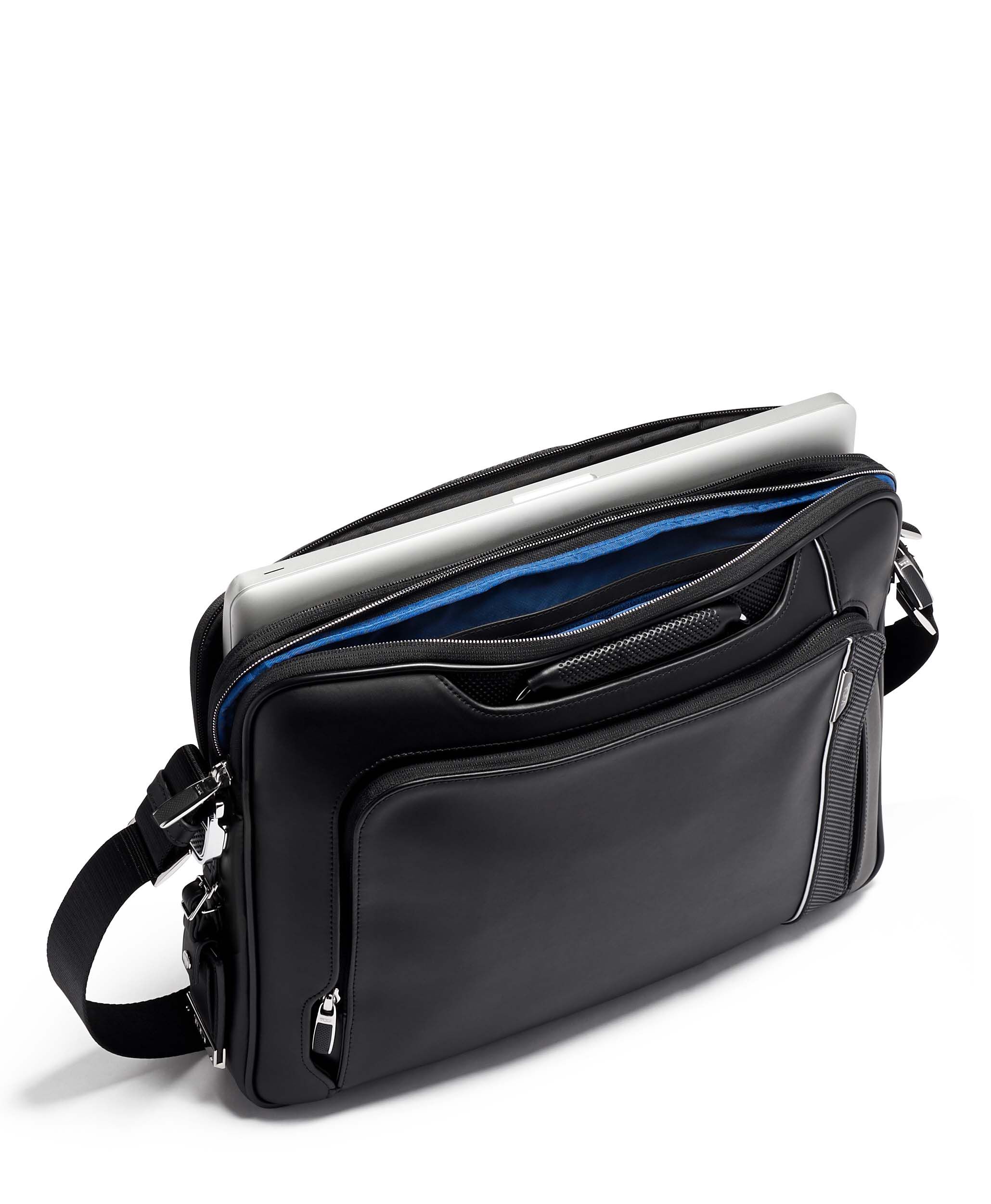 Sadler brief leather sale