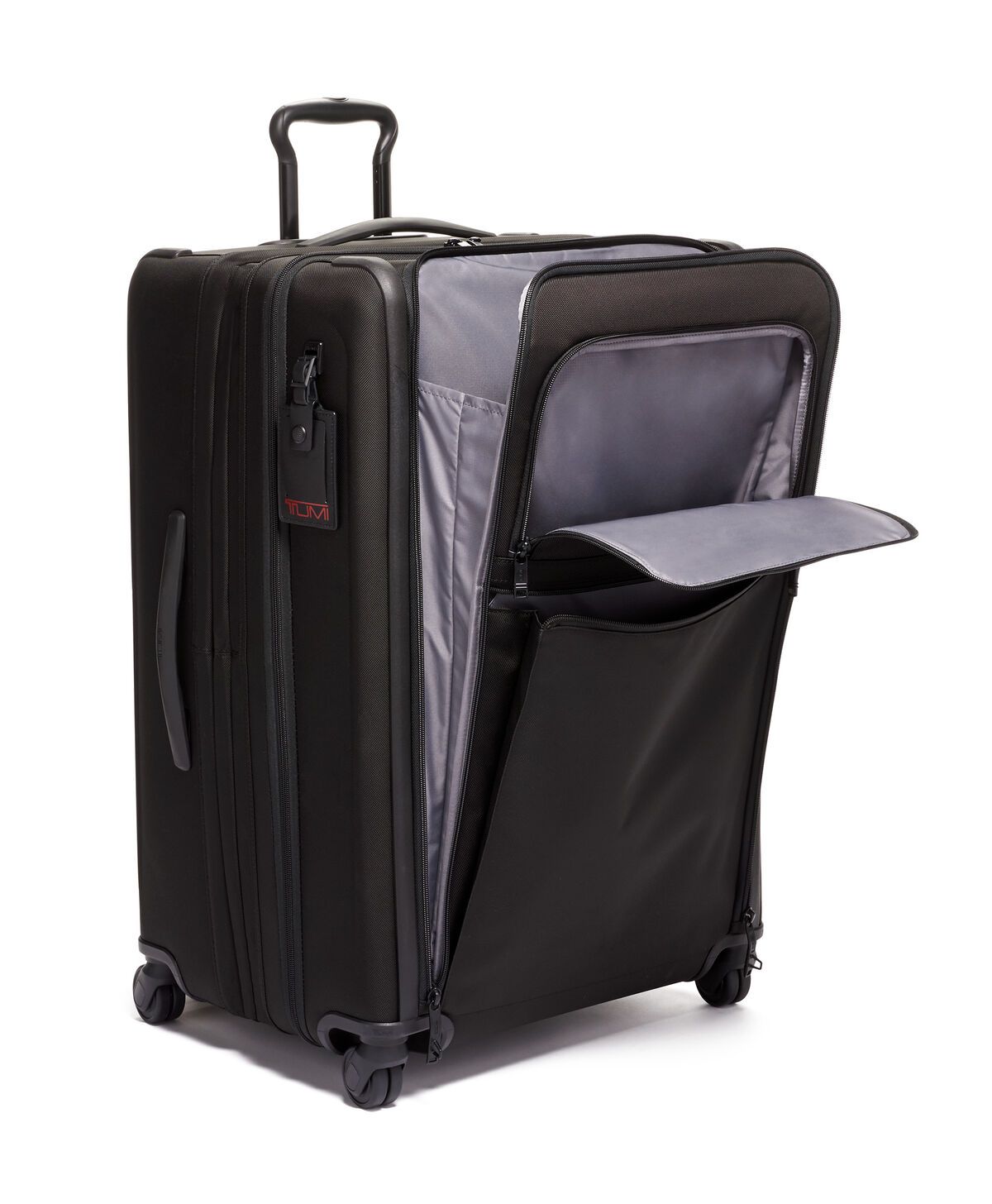 TUMI Alpha 2 MD TRIP EXP 4 WHL P/C  Black