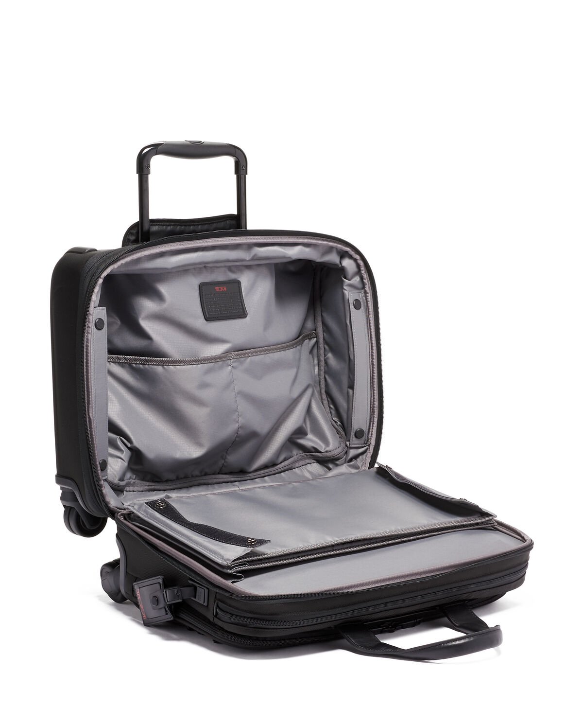 TUMI Alpha 2 DLX 4 WHL LPTP CASE BRIEF  Black