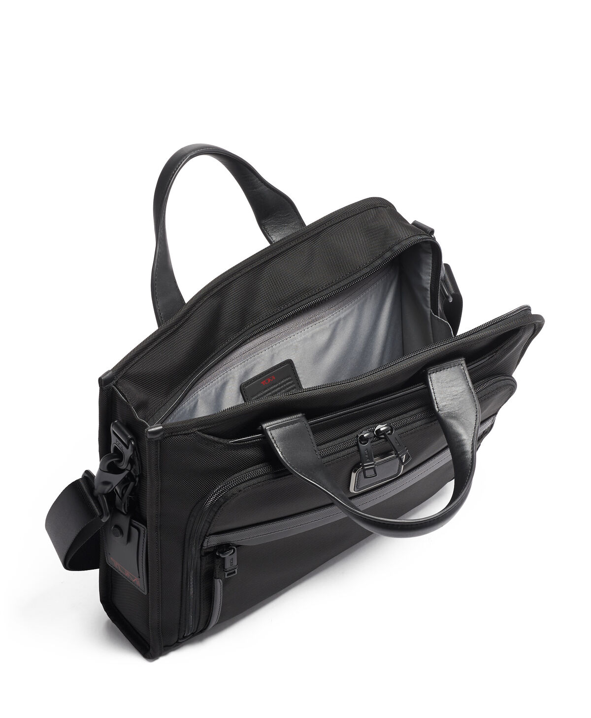 TUMI Alpha 2 SLIM DELUXE PORTFOLIO  Black