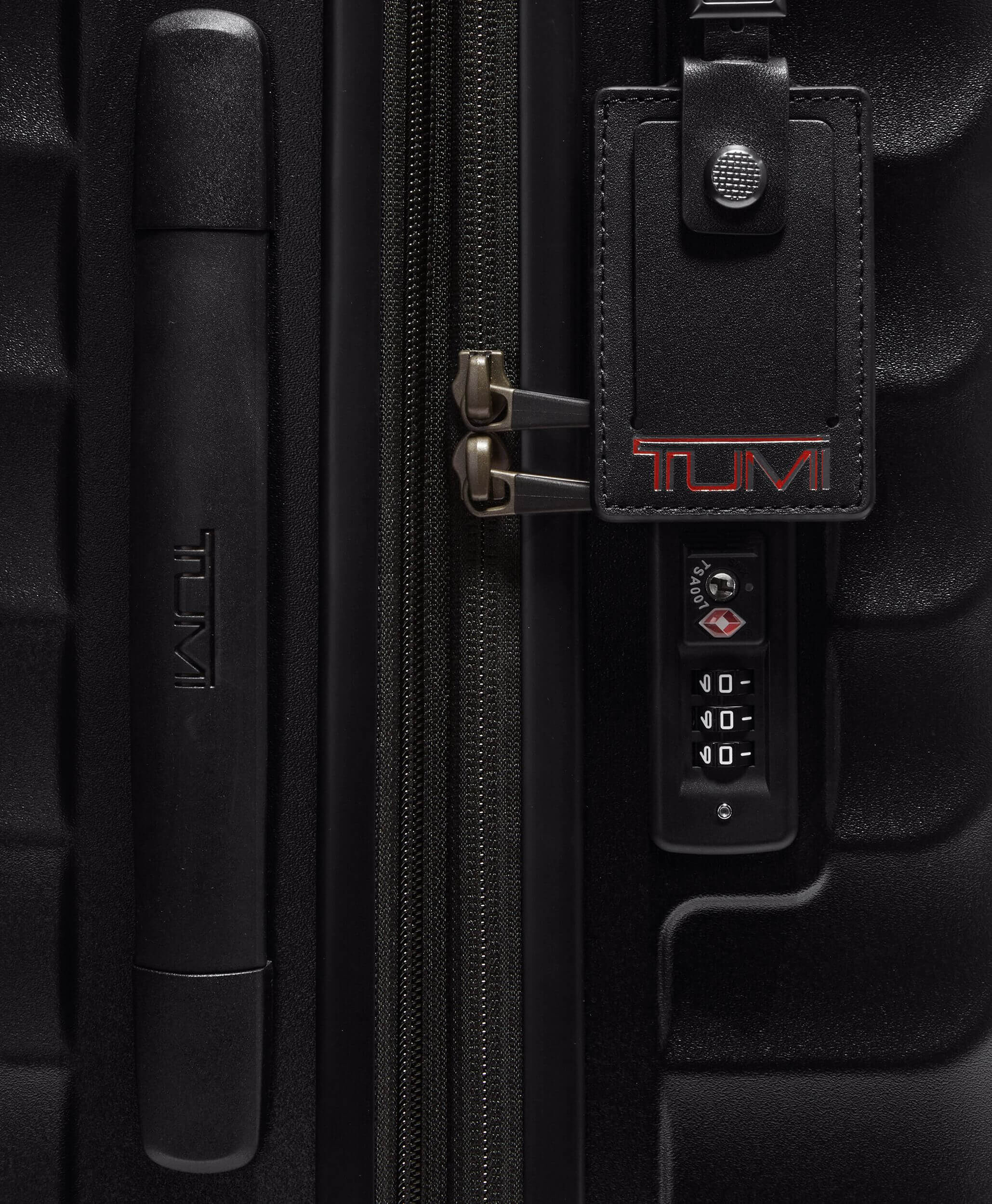 Tumi sales leather luggage