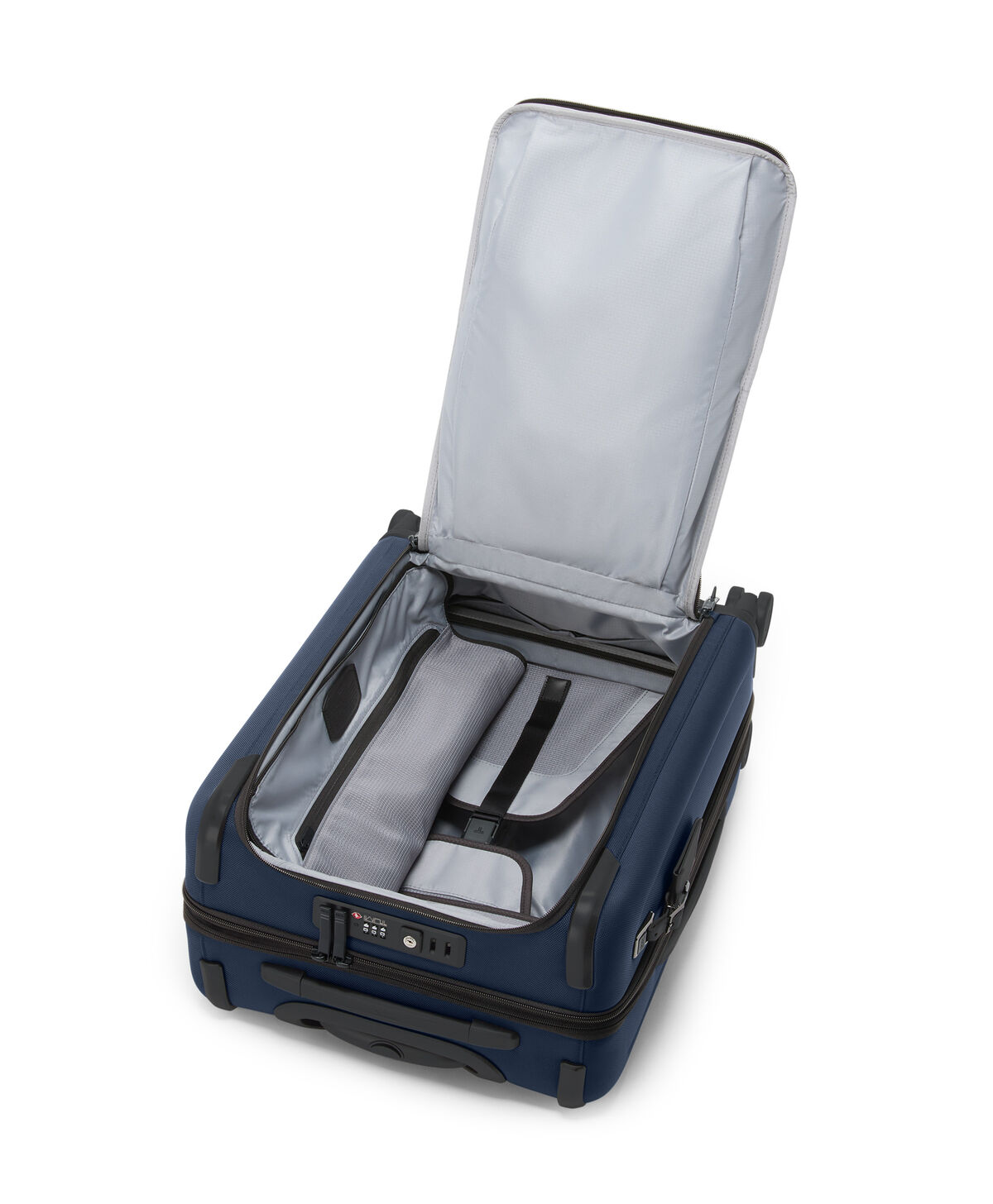 Alpha Duza walizka kabinowa z poszerzeniem i podw&oacute;jnym dostepem