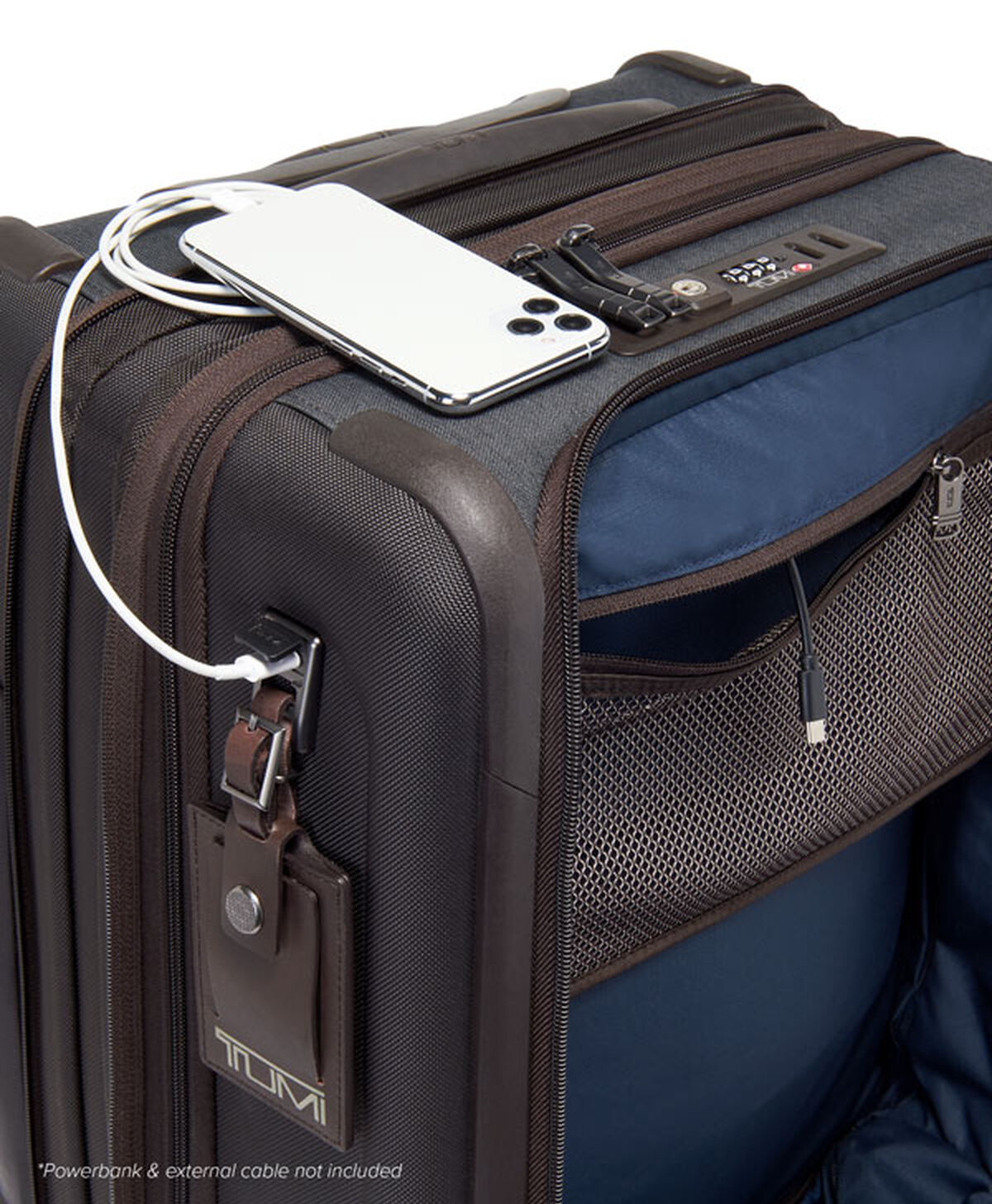 TUMI Alpha 2 CONT DUAL ACCESS 4WHL C/O  Anthracite