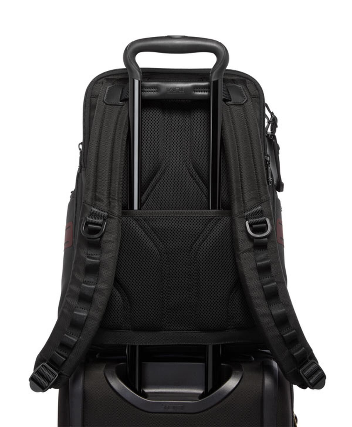 TUMI ALPHA BRAVO Navigation Backpack Oxblood