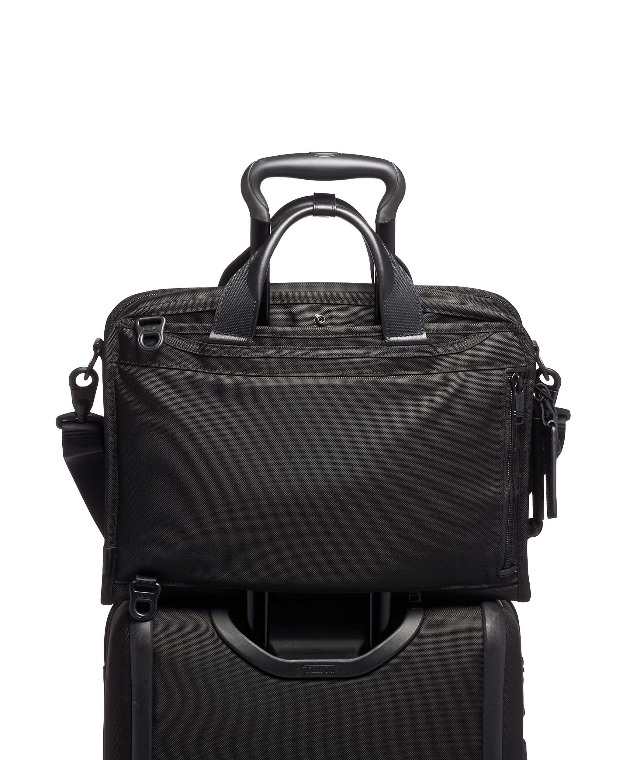 65%OFF【送料無料】 Alpha 3 Slim Three Way Briefcase Black | TUMI Poland バッグ