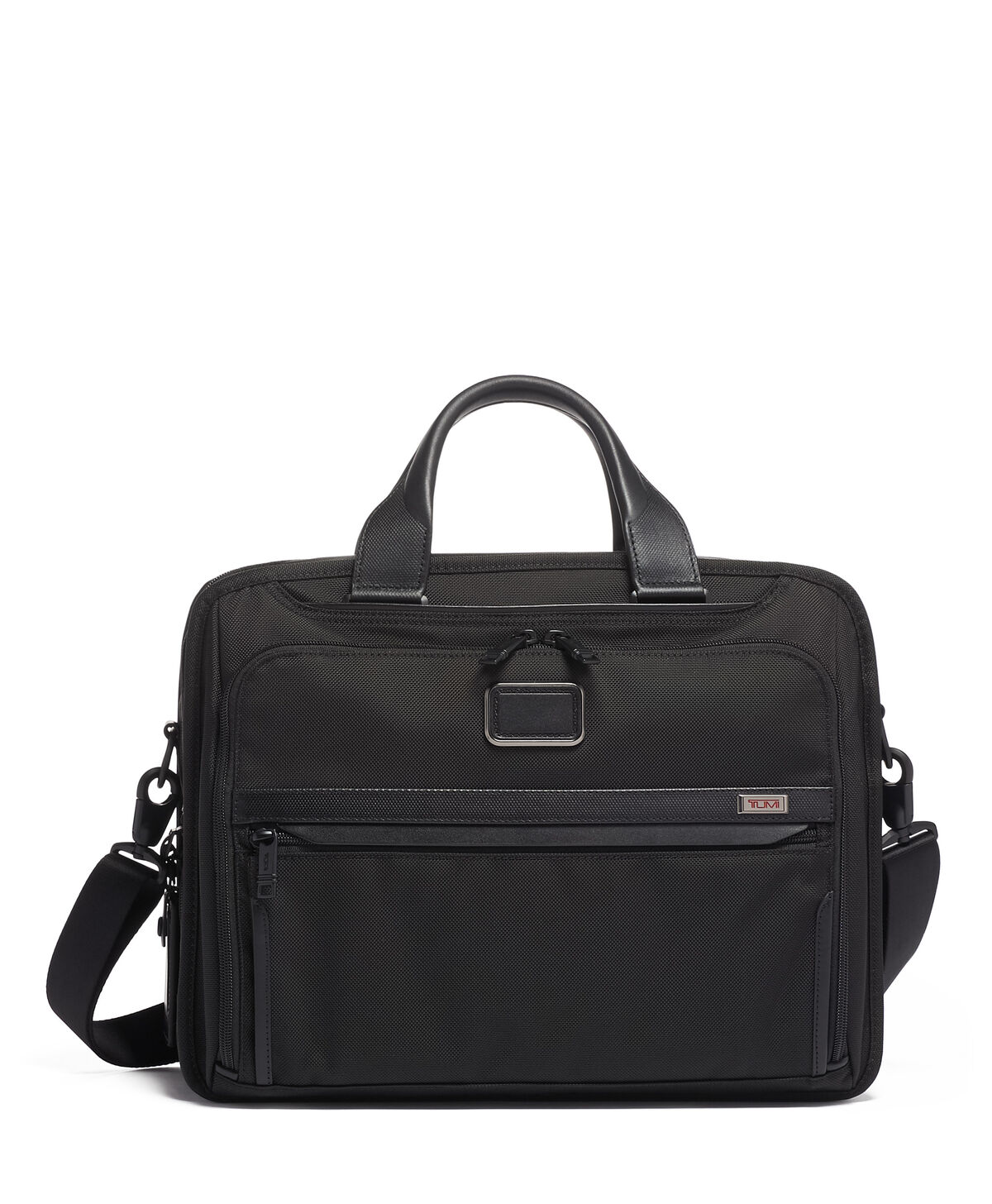 TUMI Alpha 2 ORGANIZER BRIEF  Black