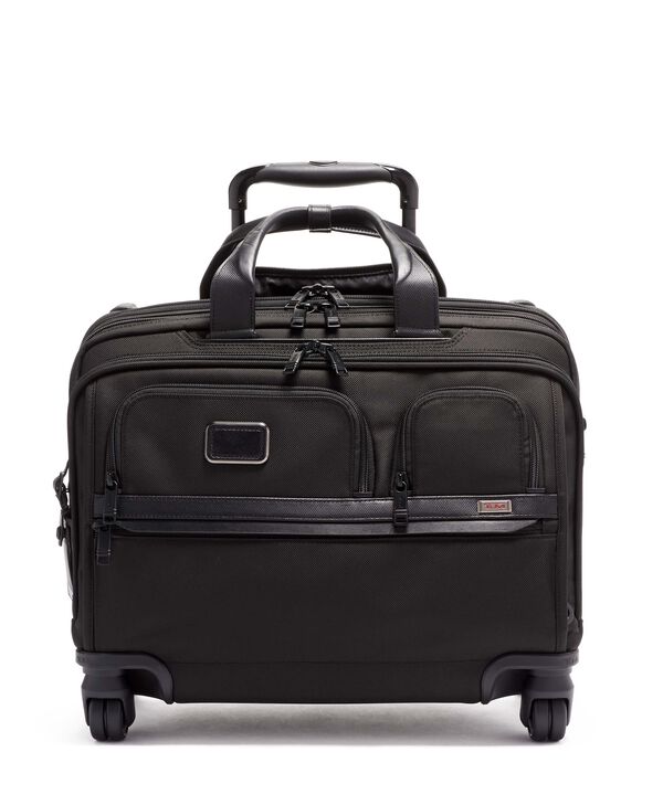 Alpha 3 Deluxe 4 Wheeled Laptop Case Brief