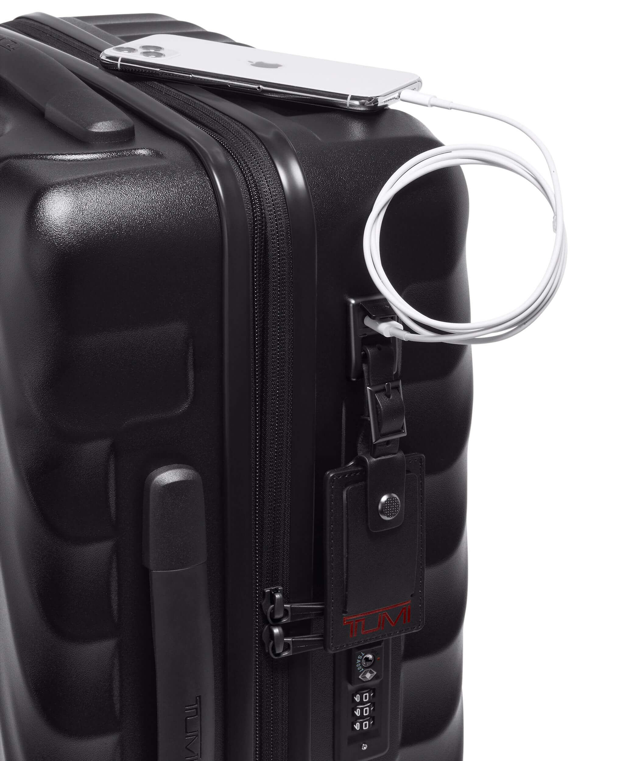 Tumi sales leather luggage