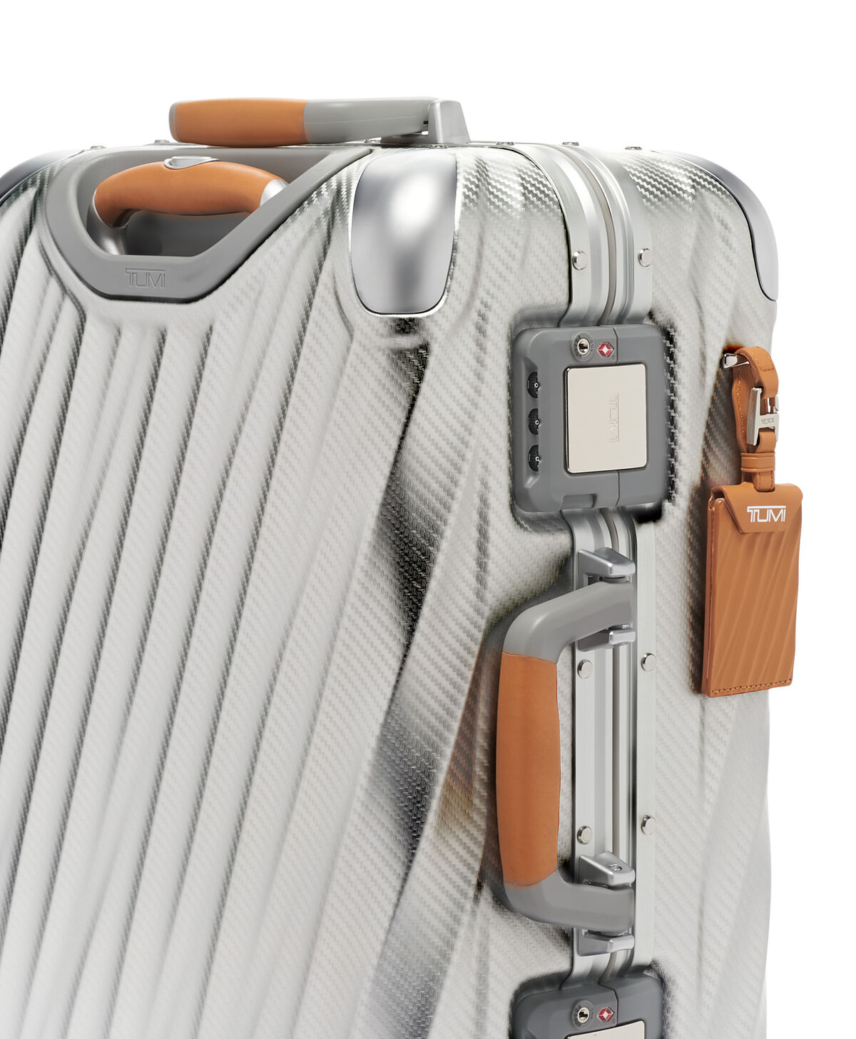 TUMI 19 Degree Aluminium INTERNATIONAL CARRY-ON Texture Silver TUMI 19 Degree Aluminium INTERNATIONAL CARRY-ON Texture Silver