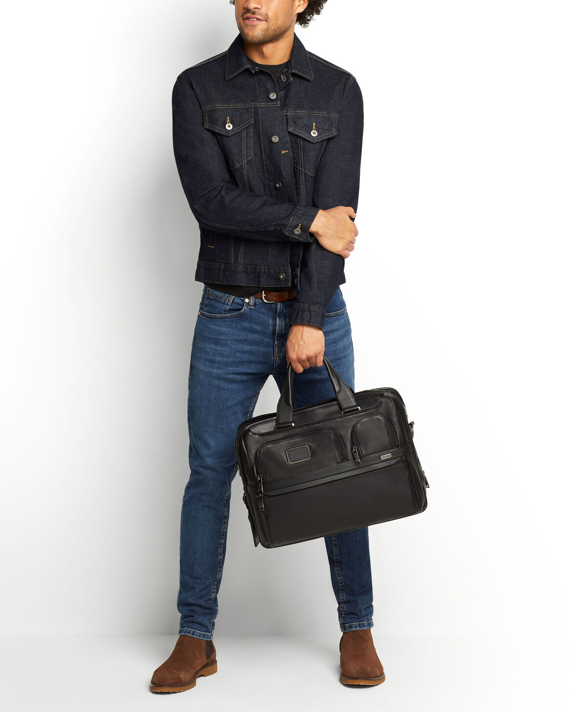 TUMI Alpha 2 EXP ORG LAPTOP BRIEF  Black