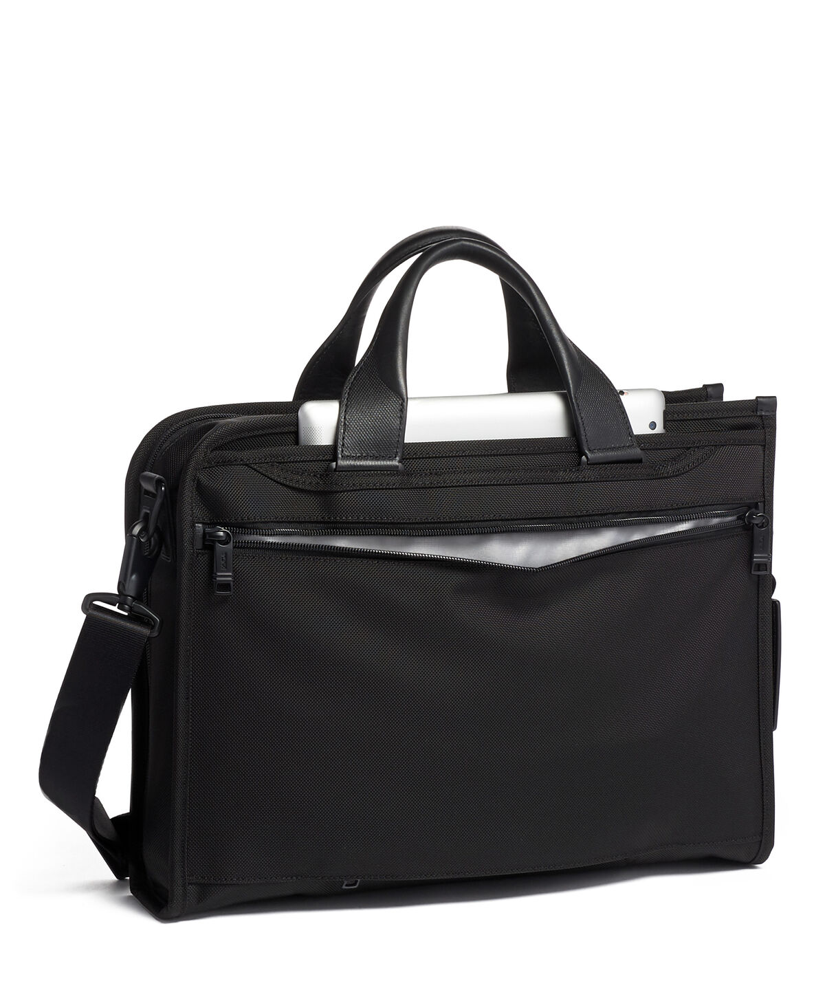 TUMI Alpha 2 SLIM DELUXE PORTFOLIO  Black