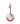 Travel Accessory Zawieszka Charm z lusterkiem Big Apple