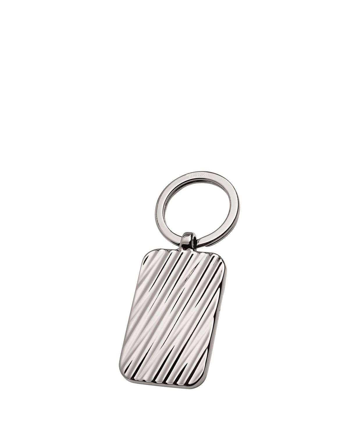 TUMI Key Fobs EMBOSSED PATCH KEY FOB  Gunmetal