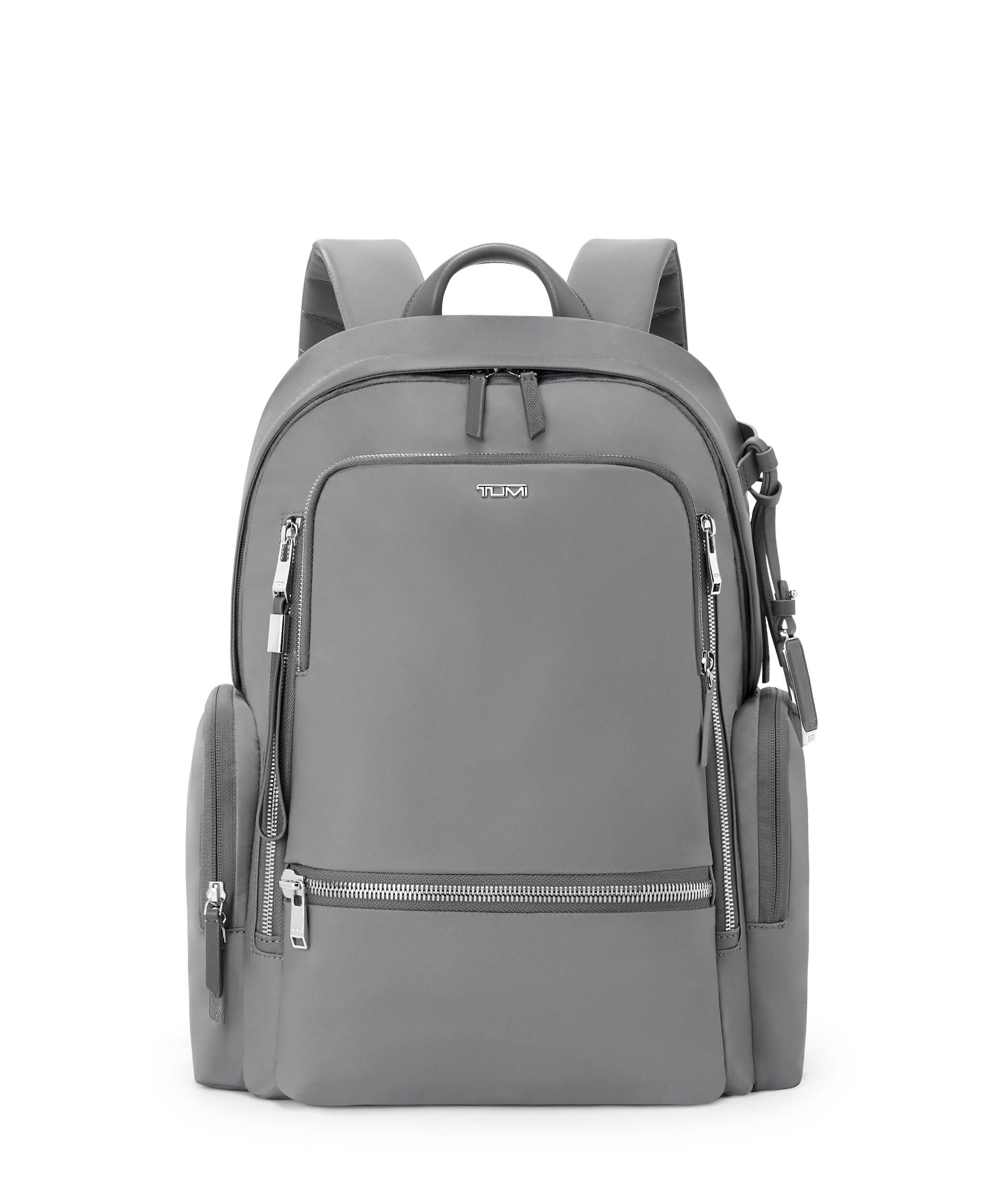 Tumi leather women's top backpack