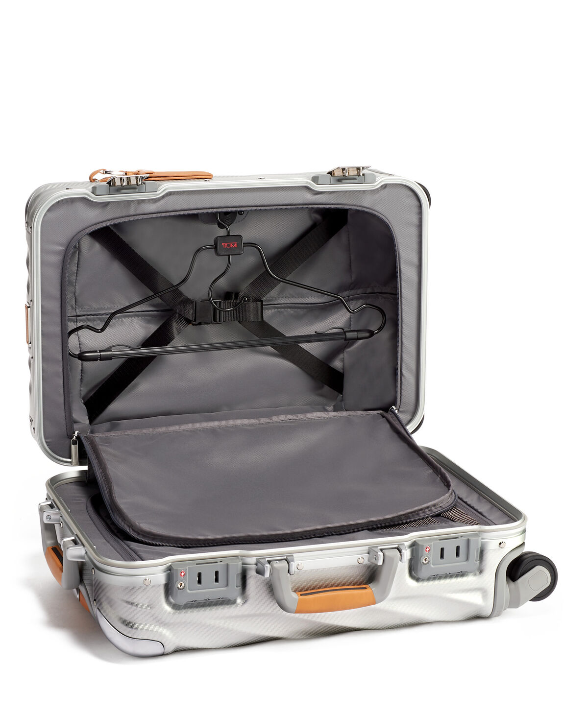TUMI 19 Degree Aluminium INTERNATIONAL CARRY-ON Texture Silver TUMI 19 Degree Aluminium INTERNATIONAL CARRY-ON Texture Silver