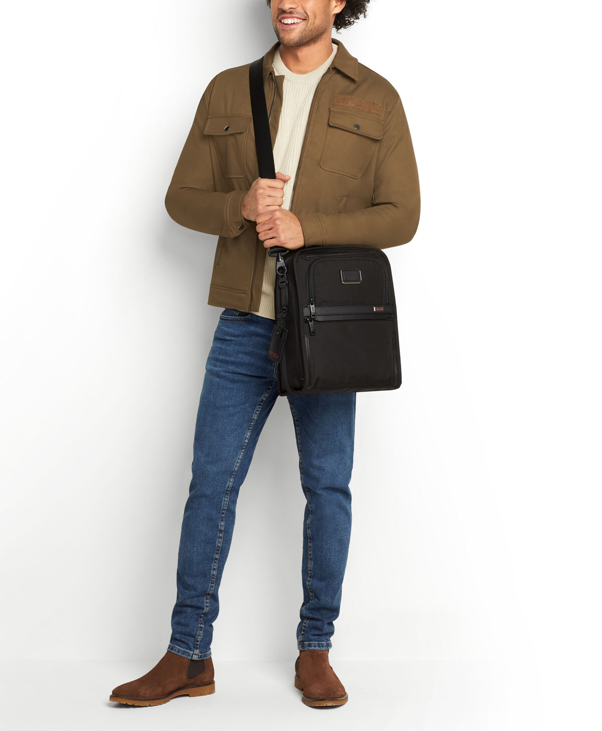 TUMI Alpha 2 MEDIUM TRAVEL TOTE  Black