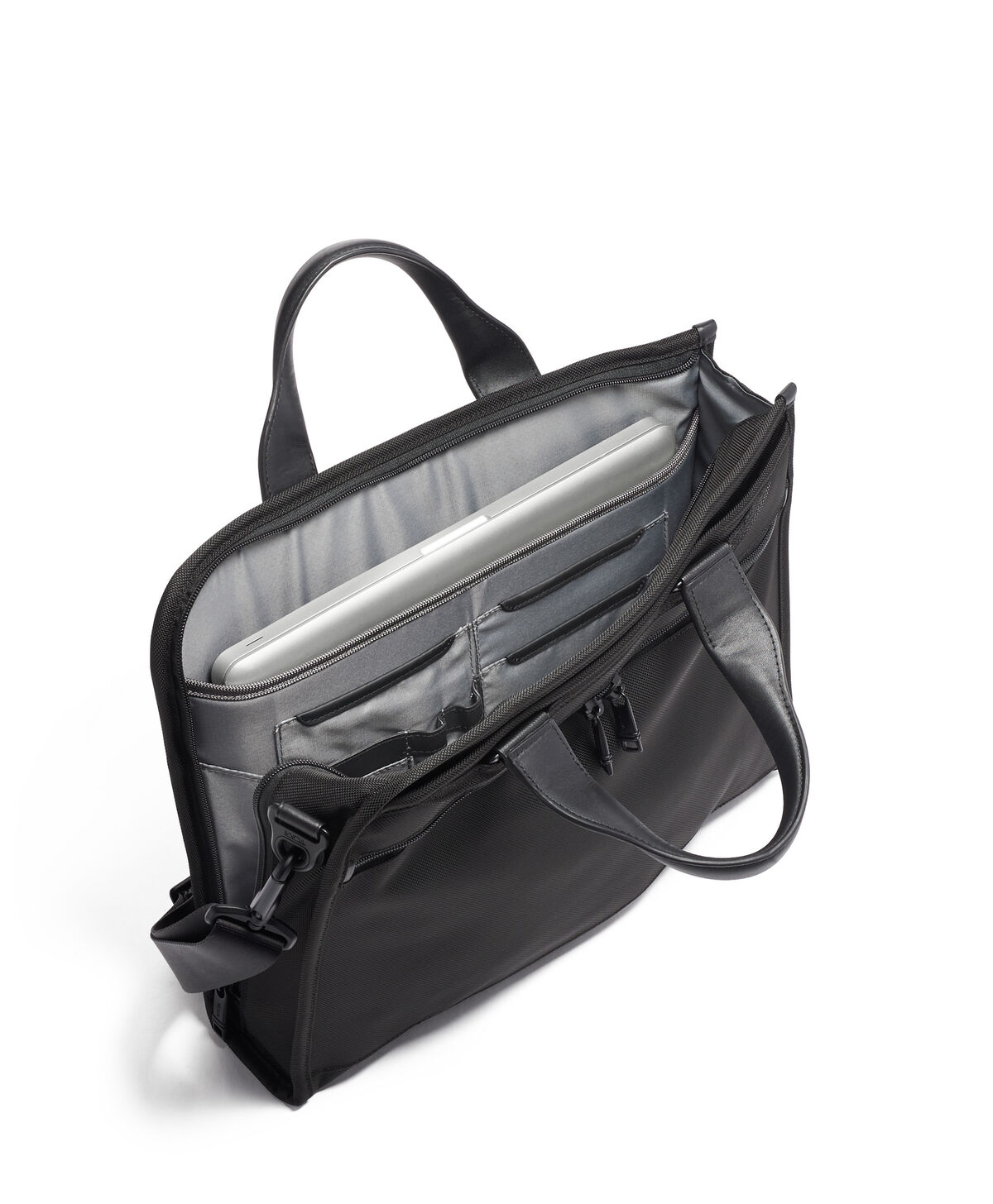 TUMI Alpha 2 SLIM DELUXE PORTFOLIO  Black