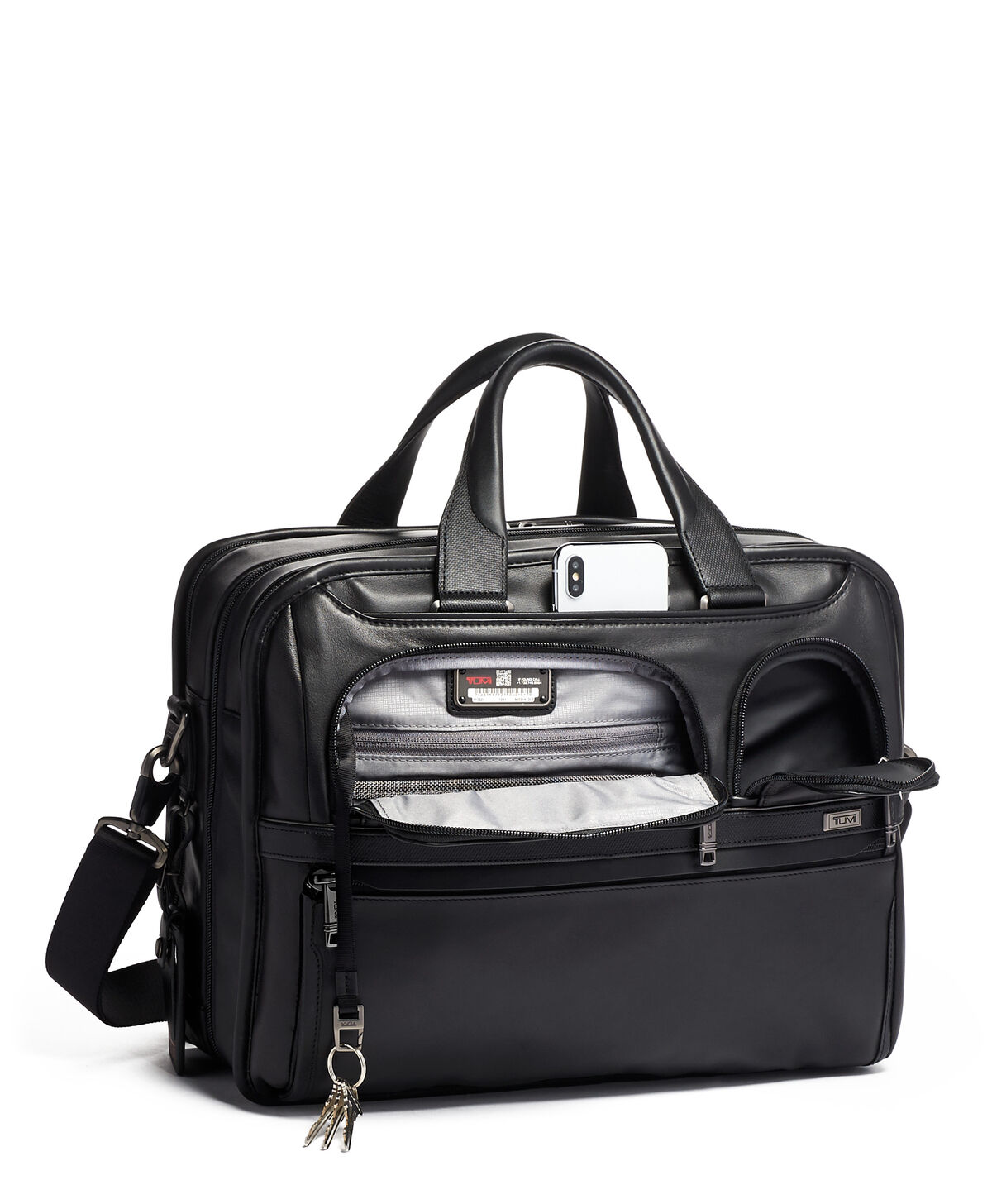 TUMI Alpha 2 EXP ORG LAPTOP BRIEF  Black