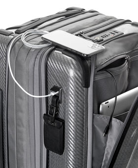 Duża walizka podręczna z rozbudową i przednią kieszenią na 4 kołach International Tegra-Lite