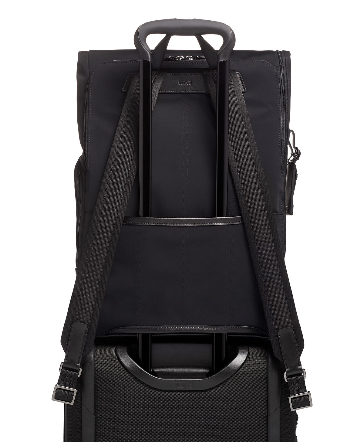 TUMI Harrison OSBORN ROLL TOP BACKPACK  Black TUMI Harrison OSBORN ROLL TOP BACKPACK  Black
