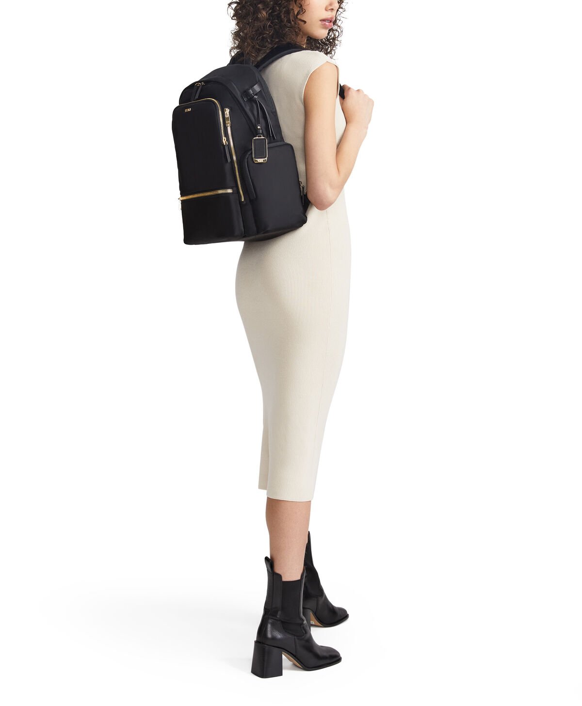TUMI Voyageur CELINA BACKPACK  Black/Gold TUMI Voyageur CELINA BACKPACK  Black/Gold