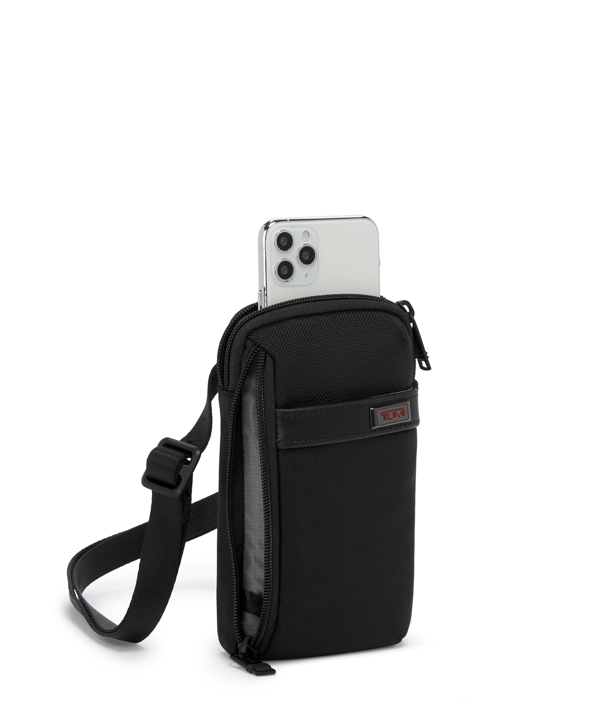 Alpha 3 Small Crossbody Pouch Black TUMI Poland