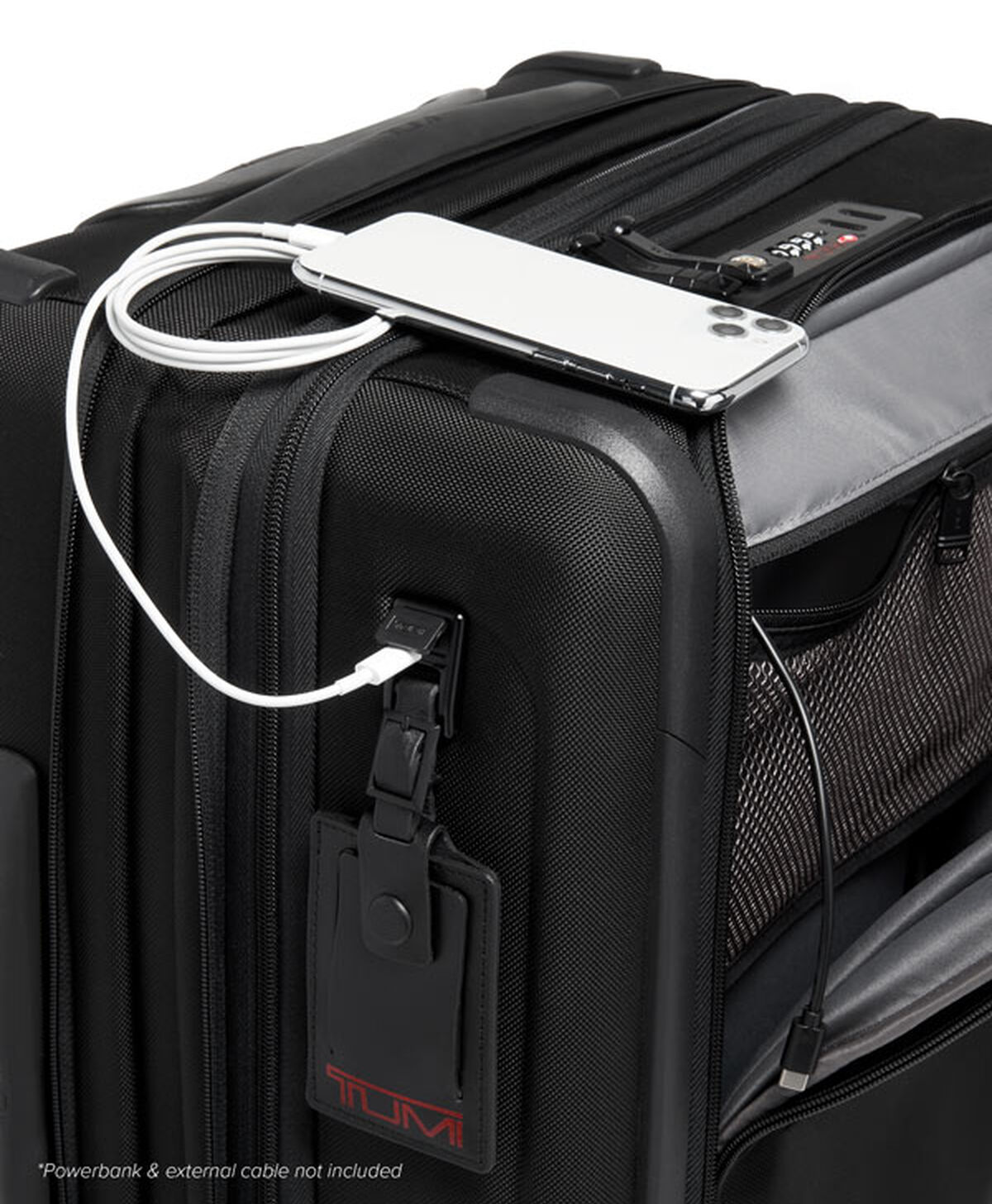 TUMI Alpha 2 CONT DUAL ACCESS 4WHL C/O  Black