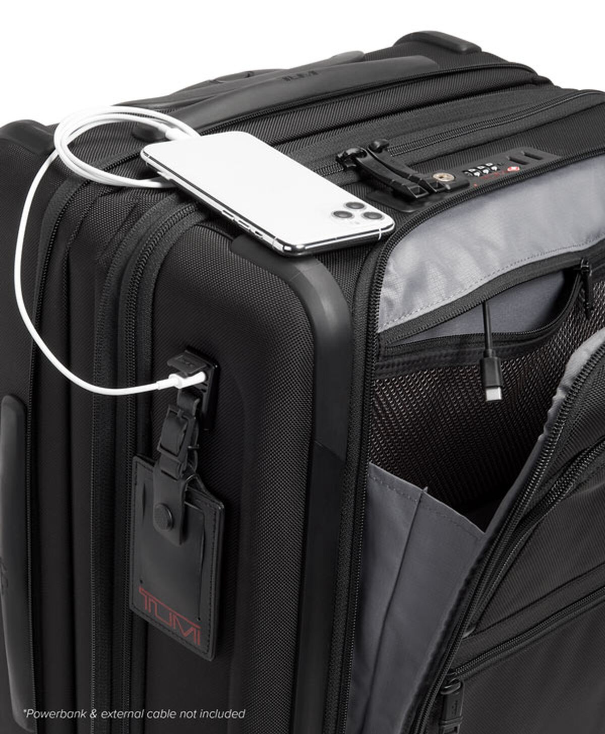TUMI Alpha 2 CONT EXP 4 WHL C/O  Black