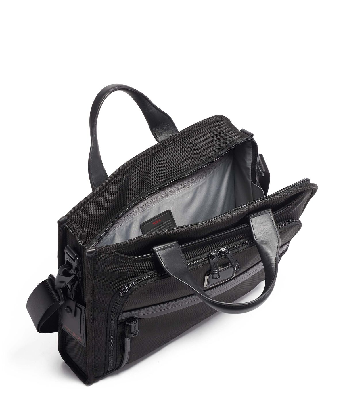 TUMI Alpha 2 SLIM DELUXE PORTFOLIO  Black