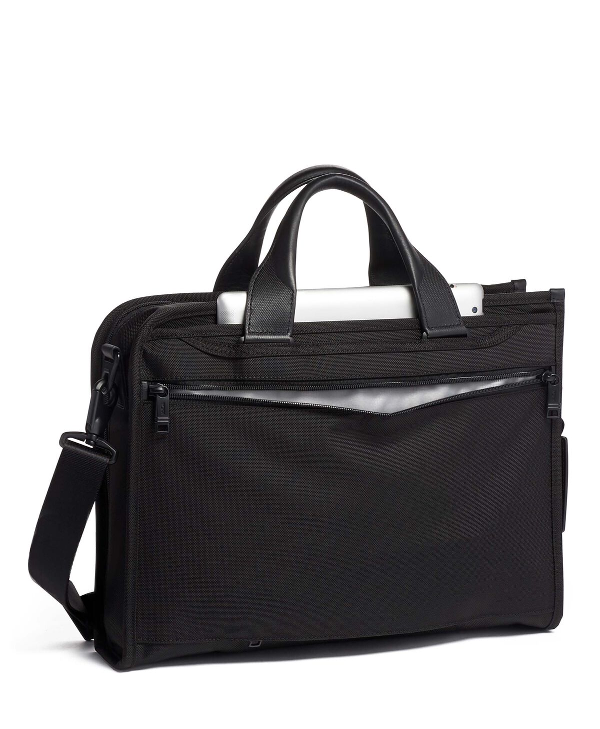 TUMI Alpha 2 SLIM DELUXE PORTFOLIO  Black