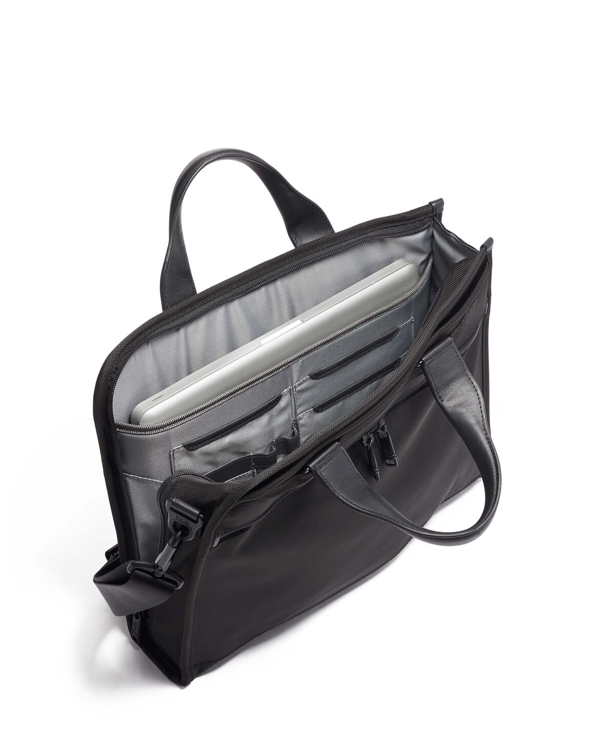 TUMI Alpha 2 SLIM DELUXE PORTFOLIO  Black