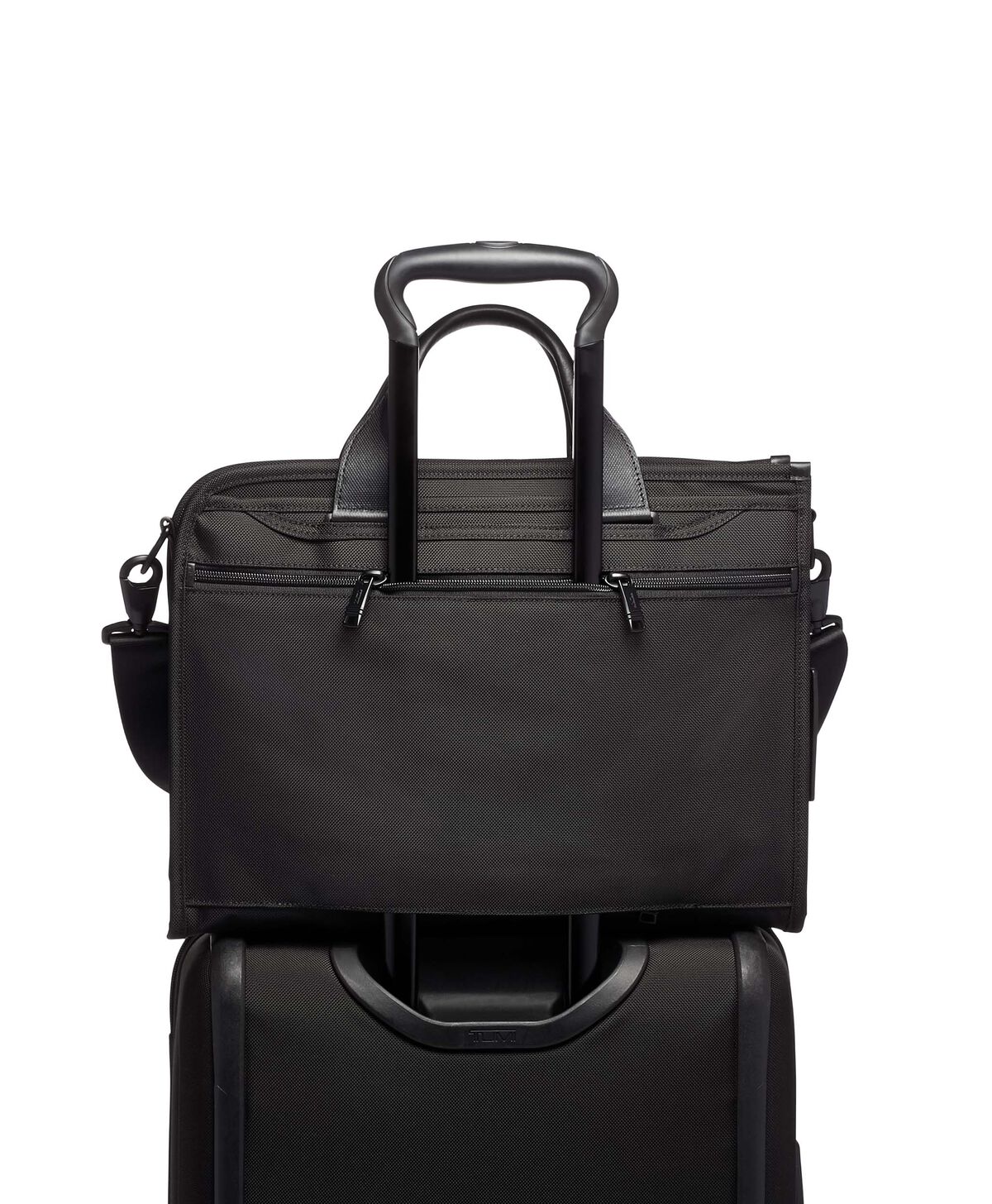 TUMI Alpha 2 SLIM DELUXE PORTFOLIO  Black