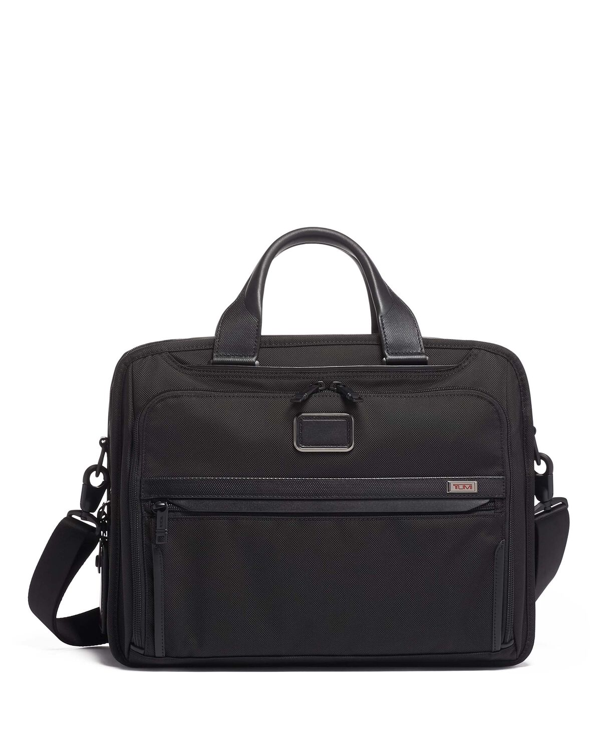 TUMI Alpha 2 ORGANIZER BRIEF  Black
