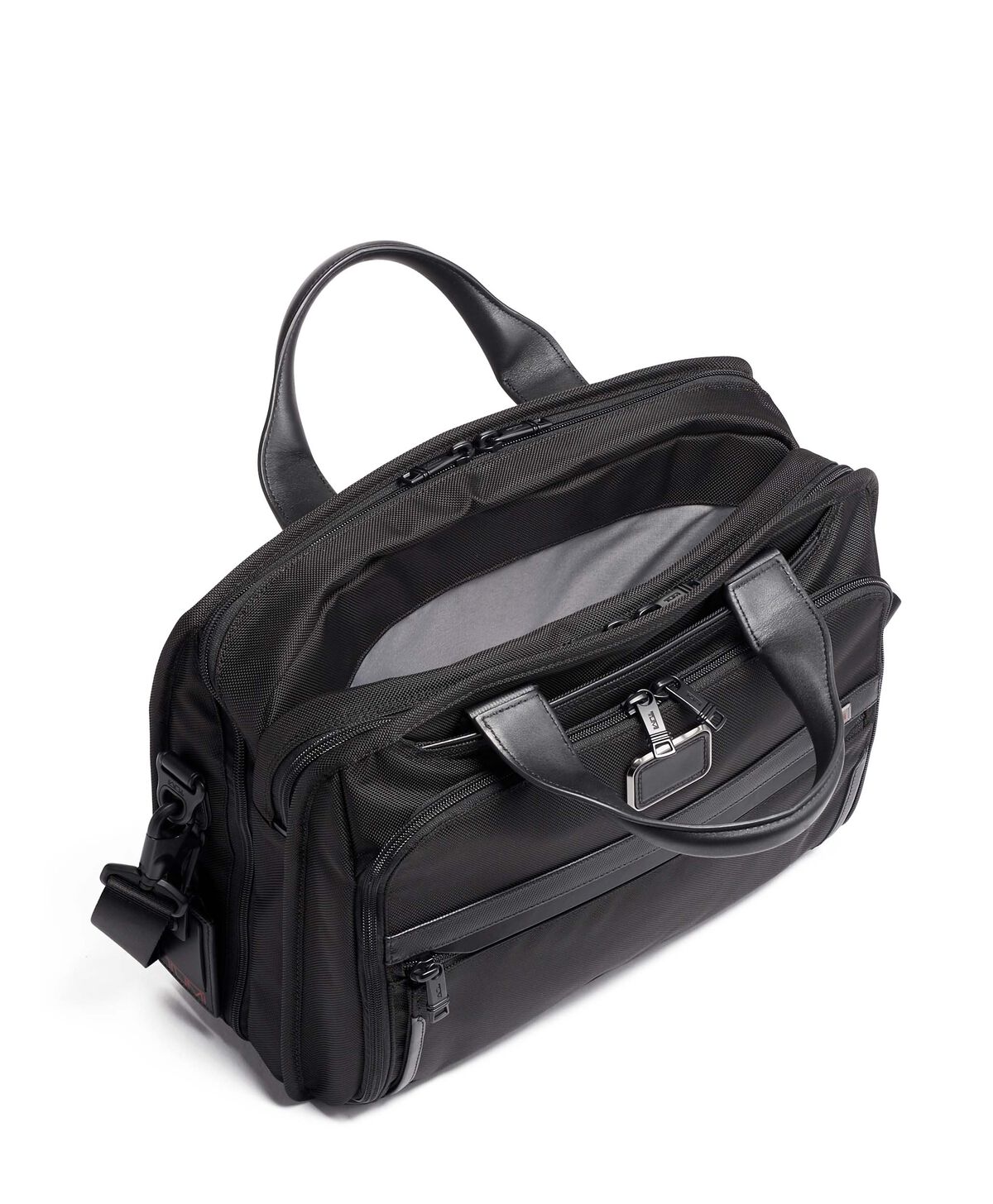 TUMI Alpha 2 ORGANIZER BRIEF  Black